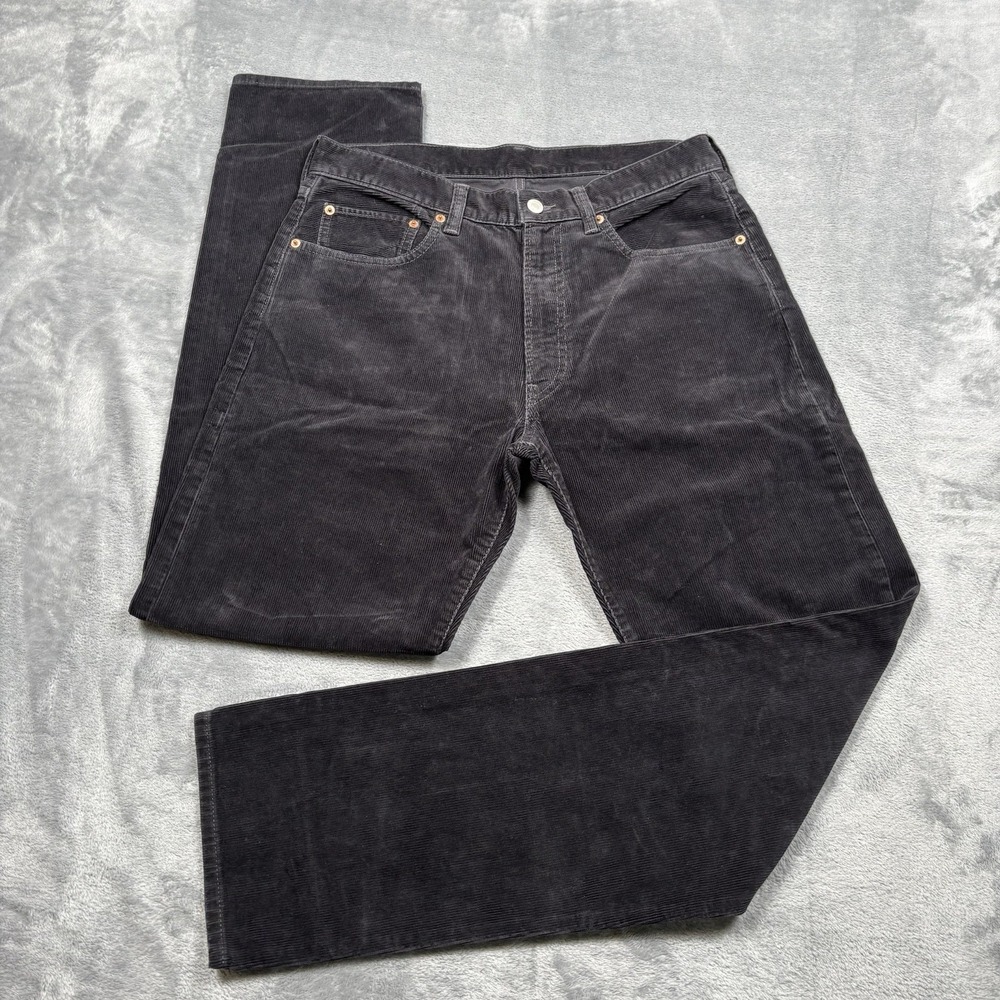 Buck Mason Corduroy Pants Mens 32x33 Black Chino Stretch 5 Pocket Quiet Luxury